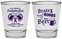Personalized Awareness Shot Glasses - Brats Boobs Beer | 230012