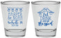 Personalized Wedding Shot Glasses - Eat Drink Be Married | 235
