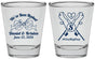 Personalized Wedding Shot Glasses - Been Hooked Fishing | 238