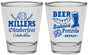 Personalized Oktoberfest Shot Glasses - Bratwurst Pretzels | 240007