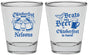 Personalized Oktoberfest Shot Glasses - Brats Beer | 240013
