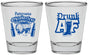Personalized Oktoberfest Shot Glasses - Drunk Af | 240016