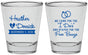 Personalized Wedding Shot Glasses - I Do Free Booze | 243