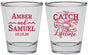 Personalized Wedding Shot Glasses - Catch Of A Lifetime Lobster | 245