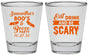 Personalized Halloween Shot Glasses - Boo Booze Scary | 250000