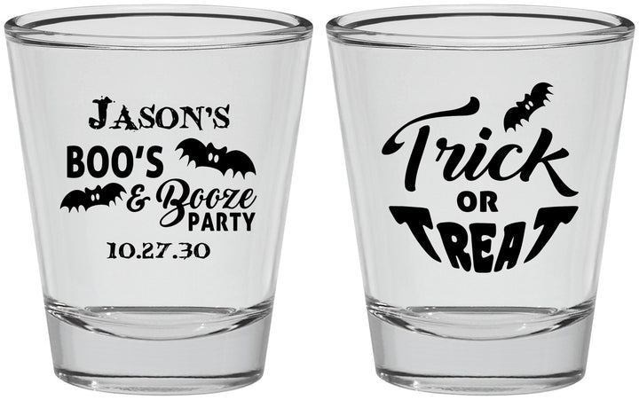 Personalized Halloween Shot Glasses - Trick Or Treat | 250002