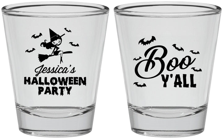 Personalized Halloween Shot Glasses - Witch Boo | 250015