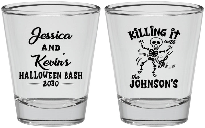Personalized Halloween Shot Glasses - Skeleton | 250017