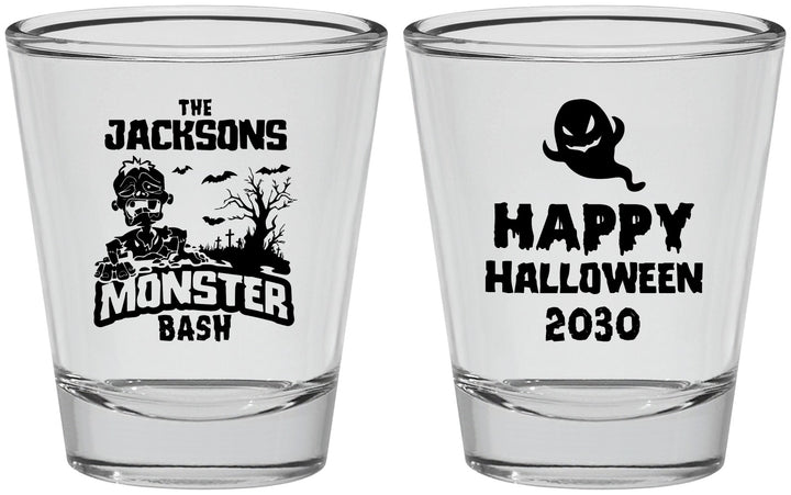 Personalized Halloween Shot Glasses - Ghost Monster | 250022