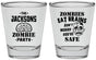 Personalized Halloween Shot Glasses - Zombie Brain | 250026