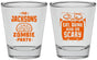 Personalized Halloween Shot Glasses - Eat Drink Be Scary | 250028