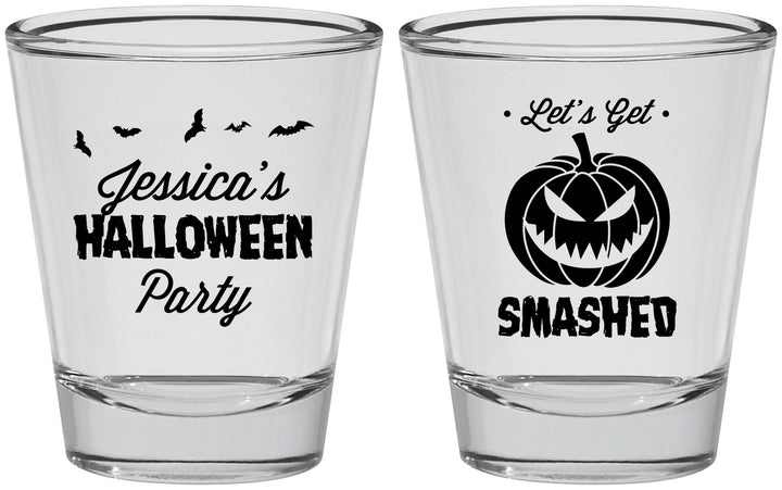 Personalized Halloween Shot Glasses - Pumpkin | 250030