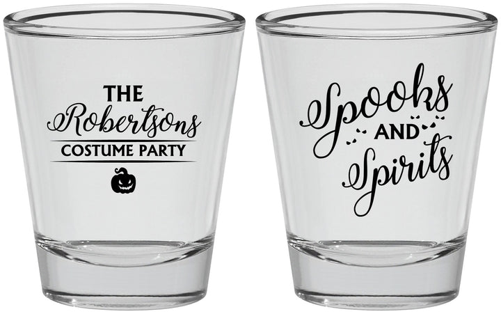 Personalized Halloween Shot Glasses - Spooks Spirits | 250037