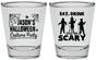 Personalized Halloween Shot Glasses - Eat Drink Be Scary | 250038