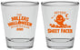 Personalized Halloween Shot Glasses - Ghost Sheet Faced | 250040