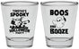 Personalized Halloween Shot Glasses - Boos And Booze | 250041