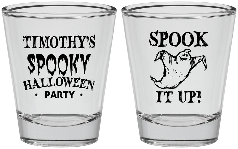 Personalized Halloween Shot Glasses - Ghost | 250045