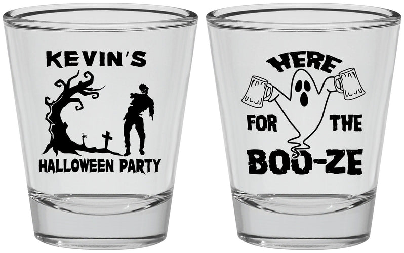 Personalized Halloween Shot Glasses - Ghost | 250046