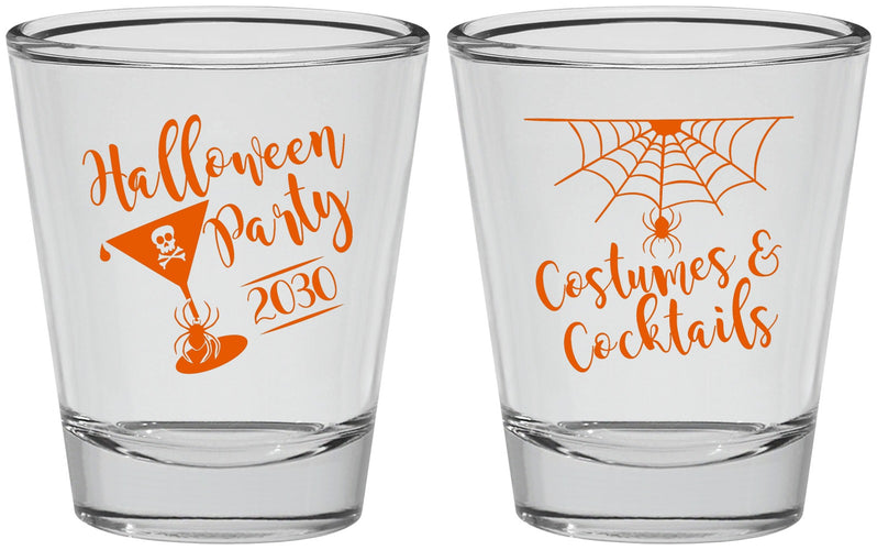 Personalized Halloween Shot Glasses - Costumes Cocktails | 250048
