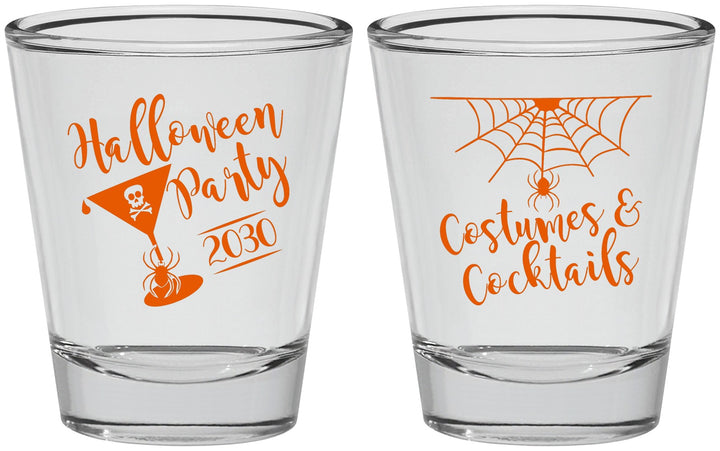 Personalized Halloween Shot Glasses - Costumes Cocktails | 250048