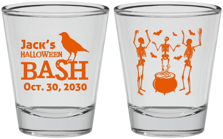 Personalized Halloween Shot Glasses - Skeleton | 250052