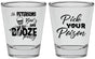 Personalized Halloween Shot Glasses - Boos And Booze | 250054