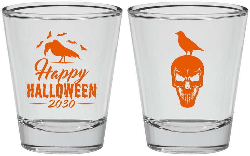 Personalized Halloween Shot Glasses - Skeleton | 250056