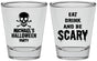 Personalized Halloween Shot Glasses - Eat Drink Be Scary | 250059