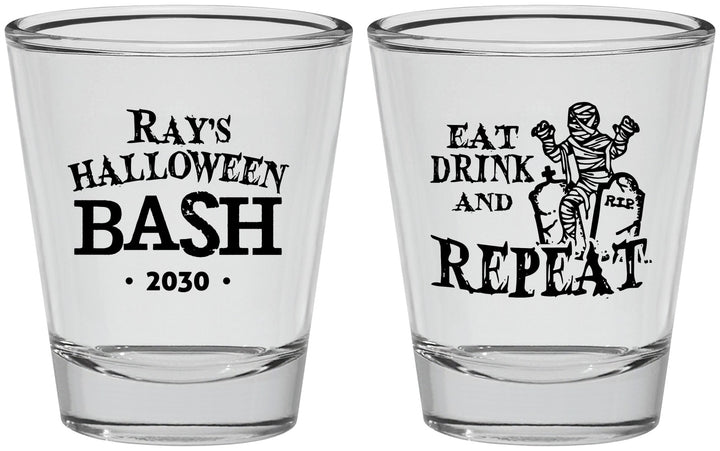 Personalized Halloween Shot Glasses - Mummy | 250066