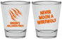Personalized Halloween Shot Glasses - Werewolf | 250068