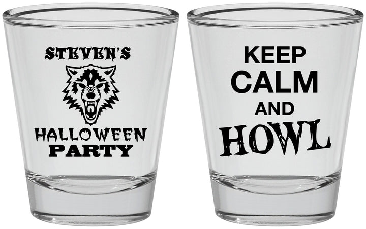Personalized Halloween Shot Glasses - Howl | 250069