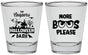 Personalized Halloween Shot Glasses - Haunted House | 250075