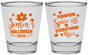 Personalized Halloween Shot Glasses - Pumpkin | 250080