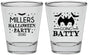 Personalized Halloween Shot Glasses - Bat | 250081
