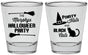Personalized Halloween Shot Glasses - Black Cats | 250087