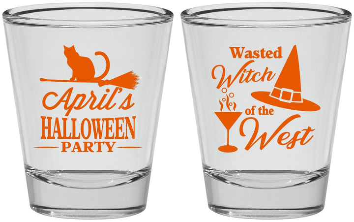 Personalized Halloween Shot Glasses - Witch | 250088