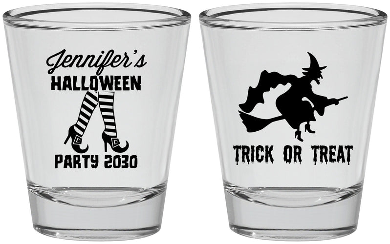Personalized Halloween Shot Glasses - Trick Or Treat | 250089