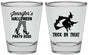 Personalized Halloween Shot Glasses - Trick Or Treat | 250089