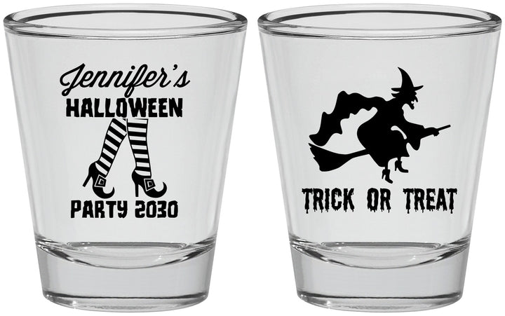 Personalized Halloween Shot Glasses - Trick Or Treat | 250089