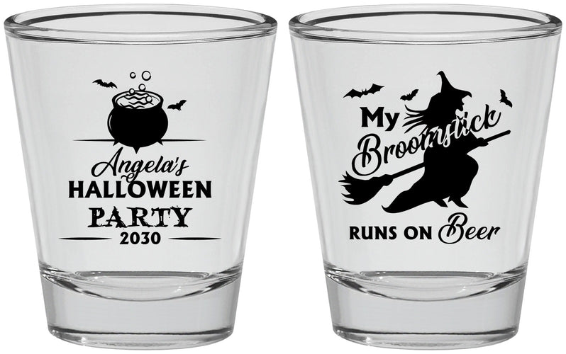 Personalized Halloween Shot Glasses - Witch | 250090