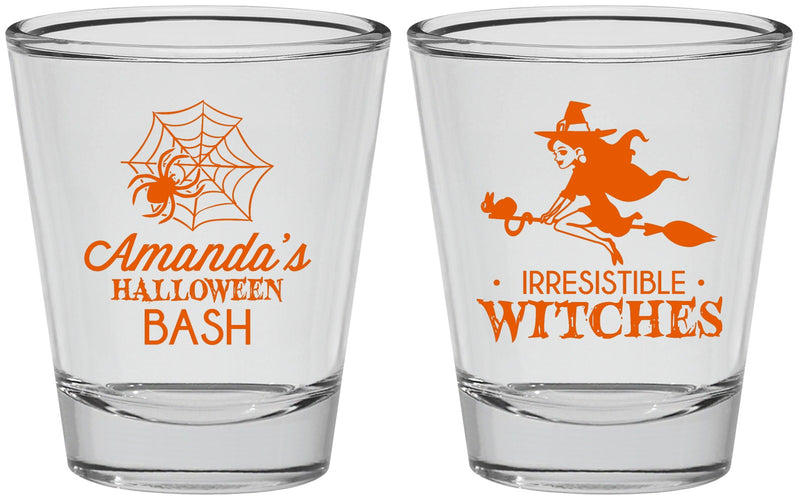 Personalized Halloween Shot Glasses - Witches | 250092