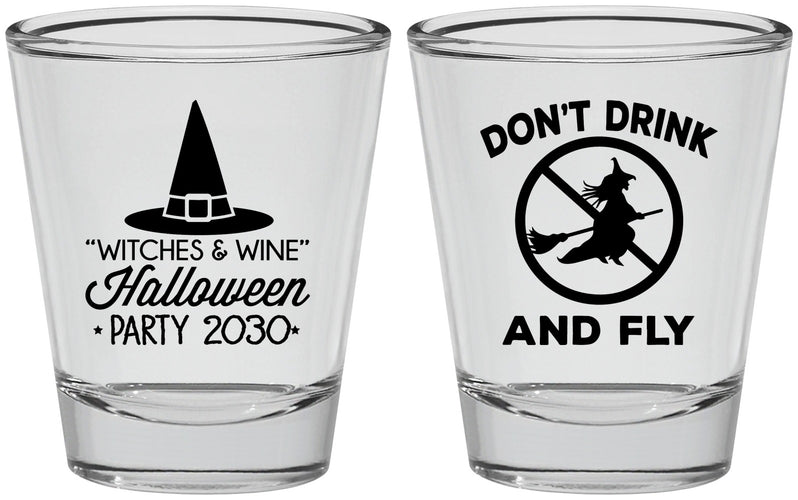 Personalized Halloween Shot Glasses - Witch | 250093