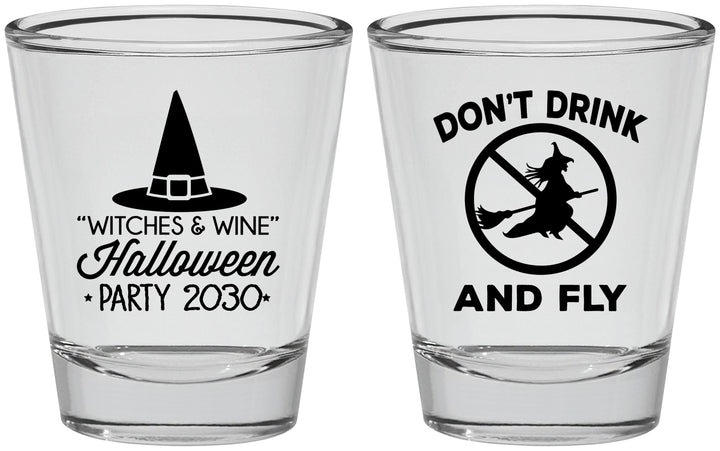 Personalized Halloween Shot Glasses - Witch | 250093