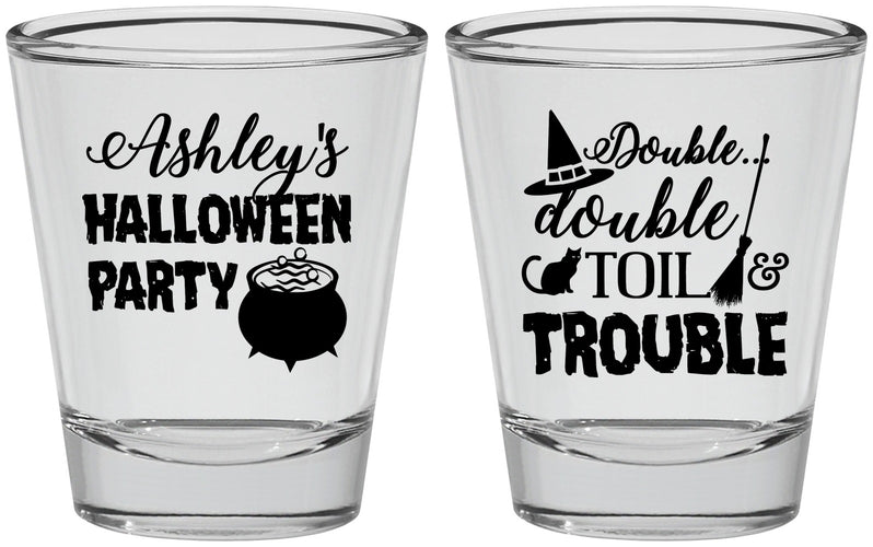 Personalized Halloween Shot Glasses - Witch | 250095