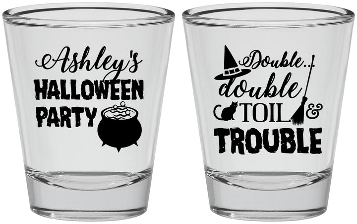 Personalized Halloween Shot Glasses - Witch | 250095