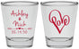 Personalized Wedding Shot Glasses - Love | 252