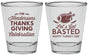 Personalized Thanksgiving Shot Glasses - Lets Get Basted | 260003