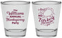 Personalized Thanksgiving Shot Glasses - Turkey | 260005