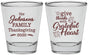Personalized Thanksgiving Shot Glasses - Grateful | 260006