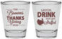 Personalized Thanksgiving Shot Glasses - Laugh Drink Stuffed | 260007